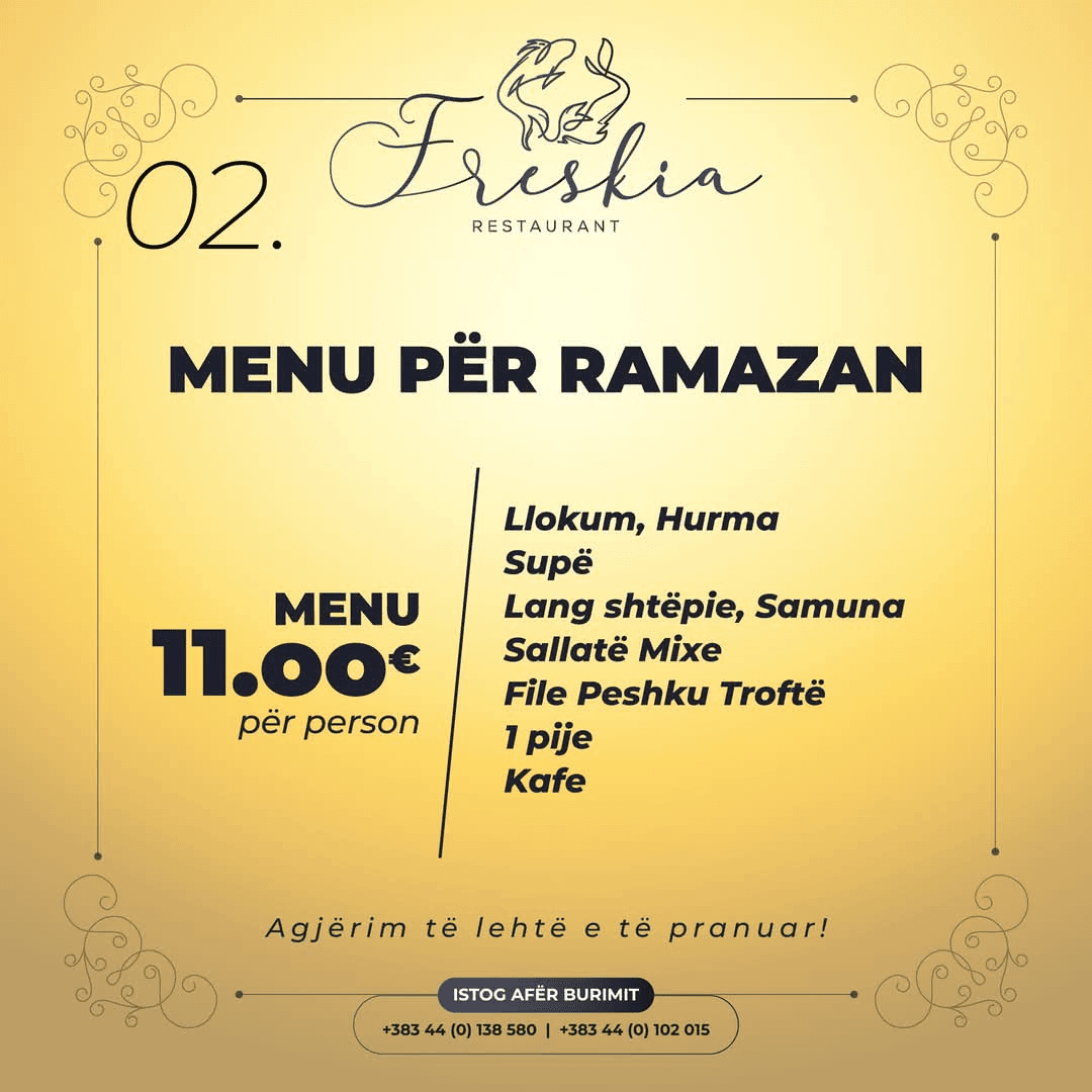 Main Picture of Menu për Ramazan