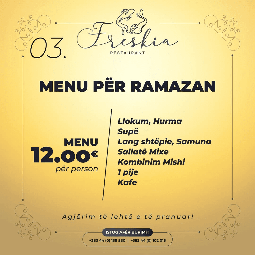 Main Picture of Menu për Ramazan